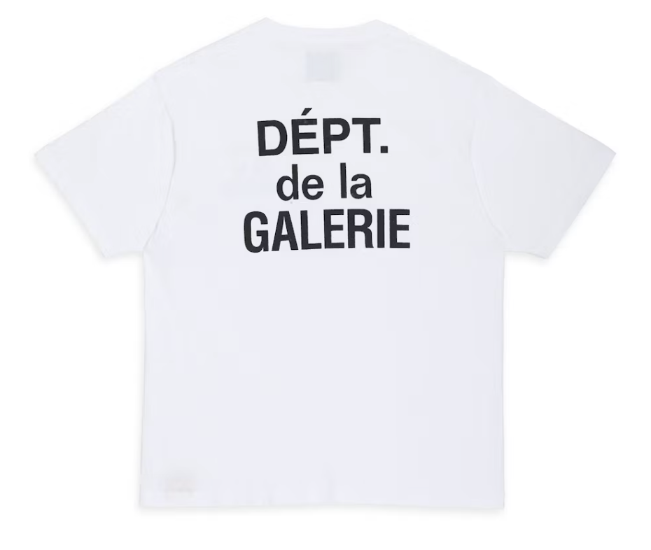 Gallery Dept. French T-shirt White/Black